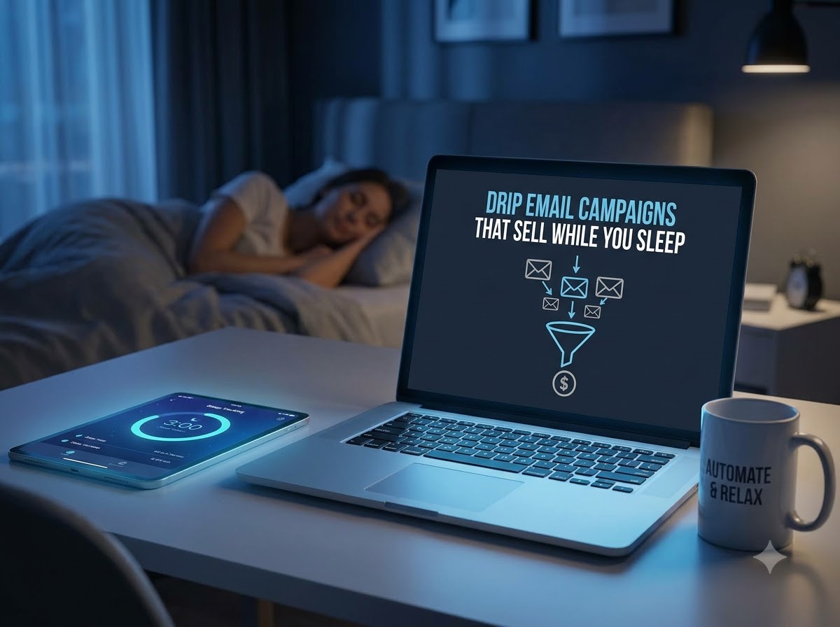 How to Build Drip Email Campaigns That Sell While You Sleep