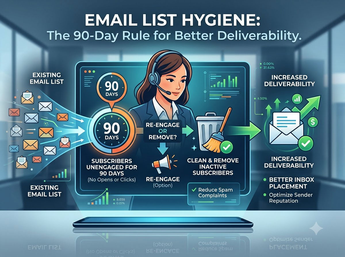 The 90-Day Rule for Better Deliverability