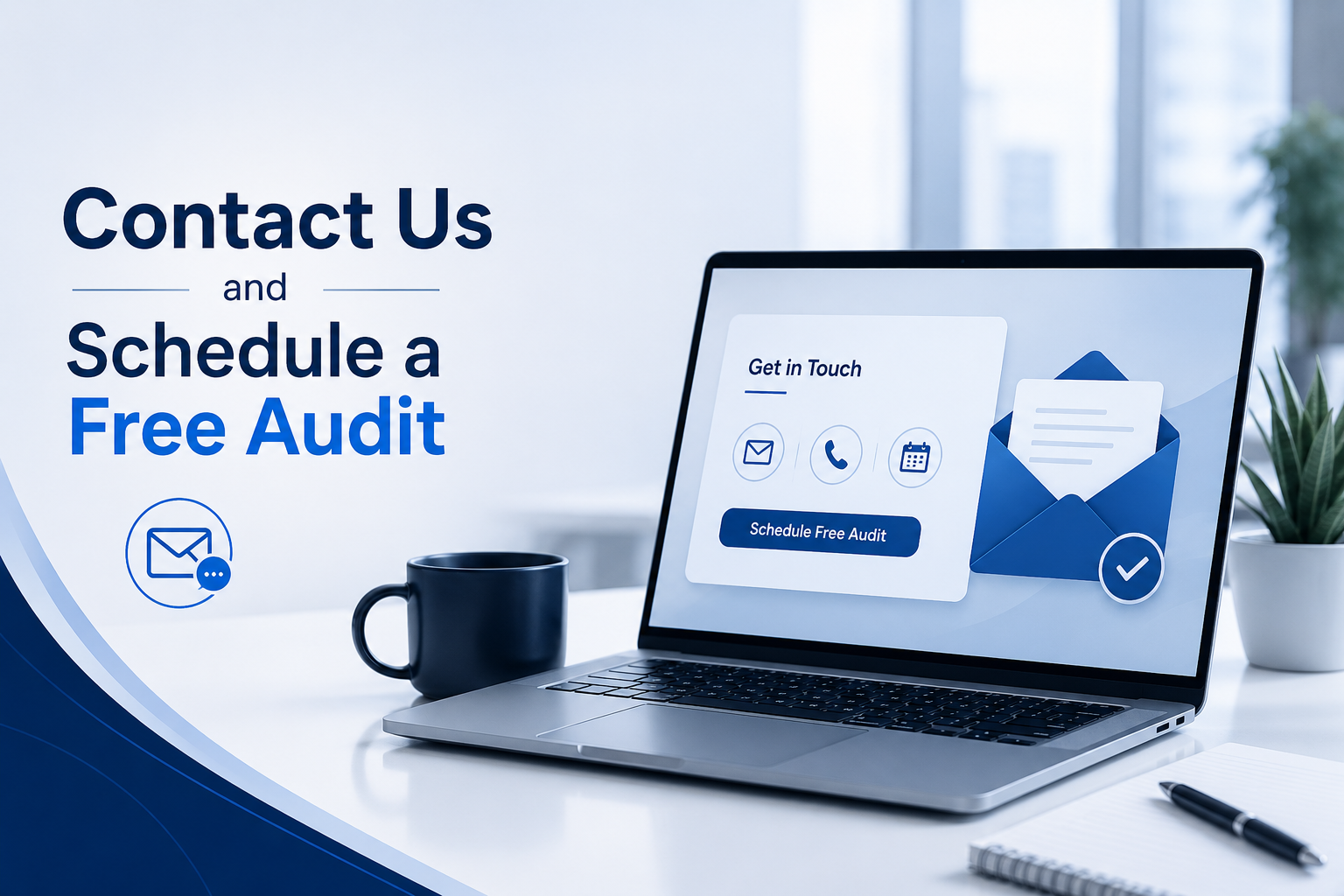Contact us and schedule a free audit
