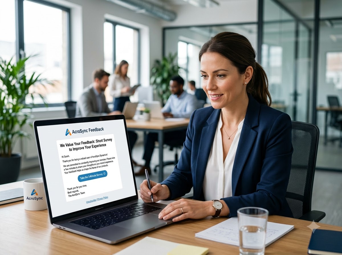 Survey and Feedback Emails