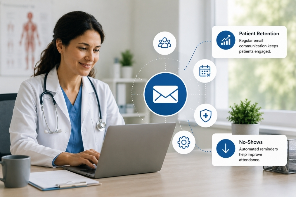 Email Benefits for Healthcare Providers