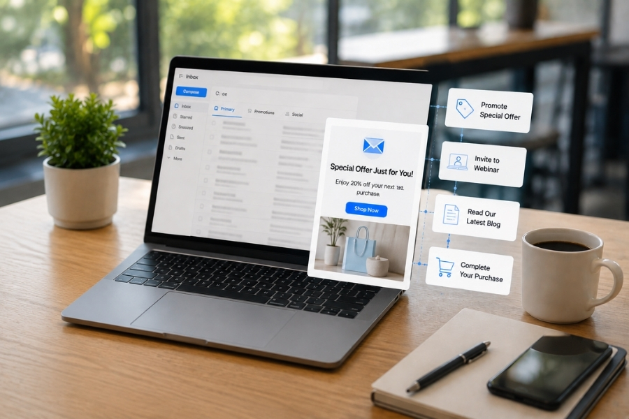 We Build Email Campaigns Around a Clear Objective