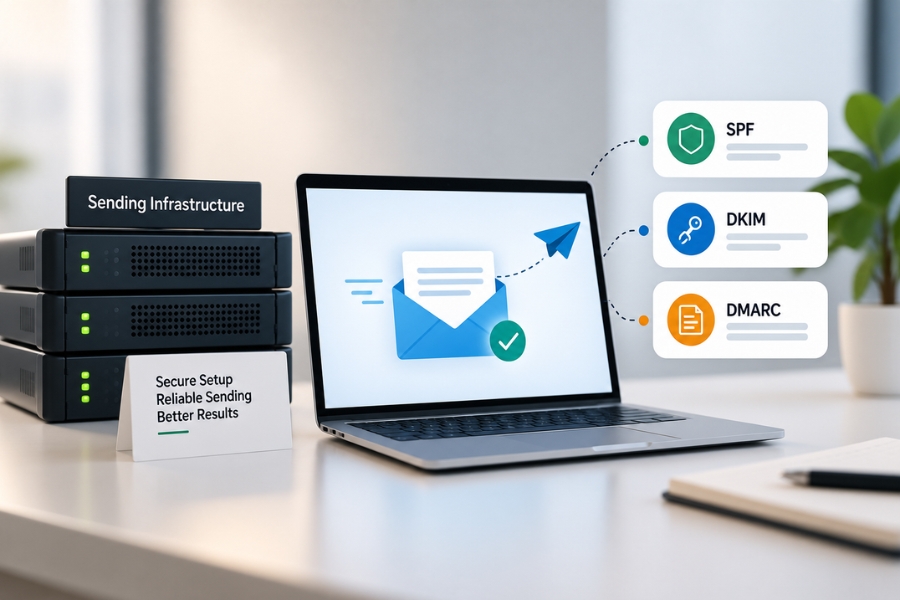 Email Infrastructure and Sender Setup