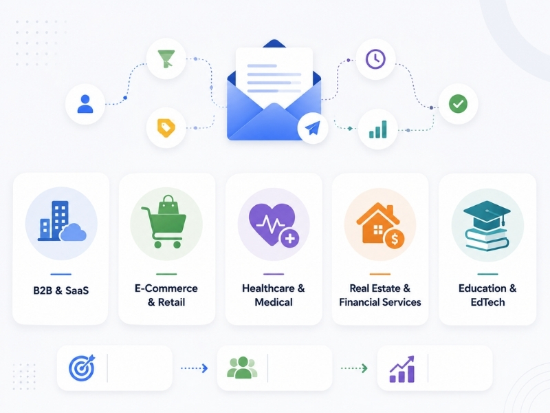 Industries We Empower with Drip Marketing