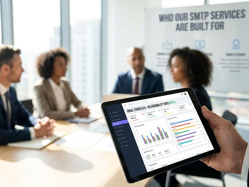 Who Our SMTP Services Are Built For